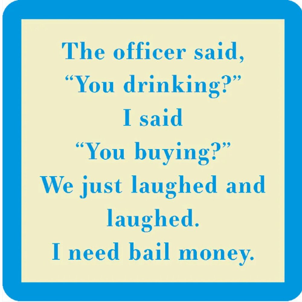 You Drinking?  Funny Beverage Coaster